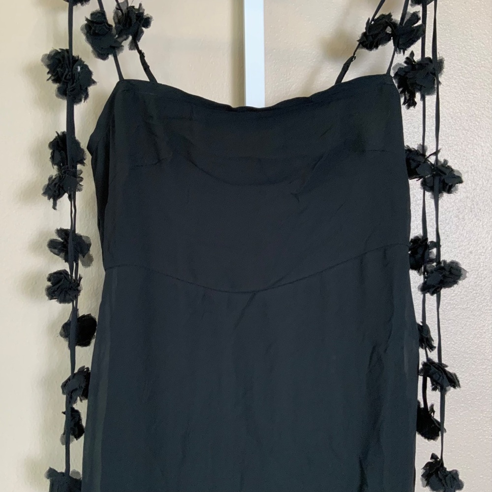 J. Crew Collection Rosette-strap Sheath Dress in Chiffon - Picture 10 of 16